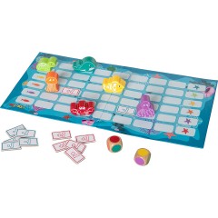 myToys ORIGINALS Unterwasserrallye mit Meerestieren aus Holz Подводное ралли с деревянными морскими существами