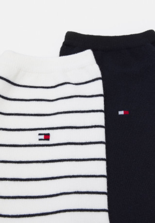 Tommy Hilfiger WOMEN SOCK SMALL STRIPE 2 PACK Socks off-white ЖЕНСКИЕ НОСКИ С МАЛЕНЬКИМИ ПОЛОСКАМИ, 2 УПАКОВКИ Носки от белого