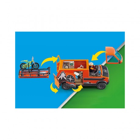 PLAYMOBIL Off-Road Action Adventrure Van Внедорожный приключенческий фургон