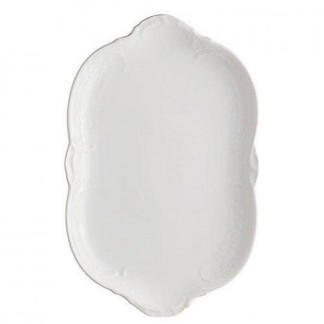 Rosenthal Rosenthal Sanssouci Weiss Platte 38 cm Белая тарелка Rosenthal Sanssouci 38 см