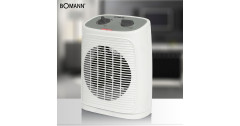 Bomann Bomann HL 6041 CB, Heizlufter weiss/grau  weiss/grau Bomann HL 6041 CB, тепловентилятор белый/серый