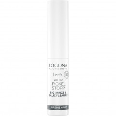 Logona Aktiv Pickel-Stopp Bio-Minze & Salicylsaure aus der Weidenrinde Active Pimple Stop Органическая мята и салициловая кислота из коры ивы