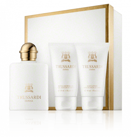 Trussardi Donna SET 30 ml EdP Set mit Shower Gel und Body Lotion Донна