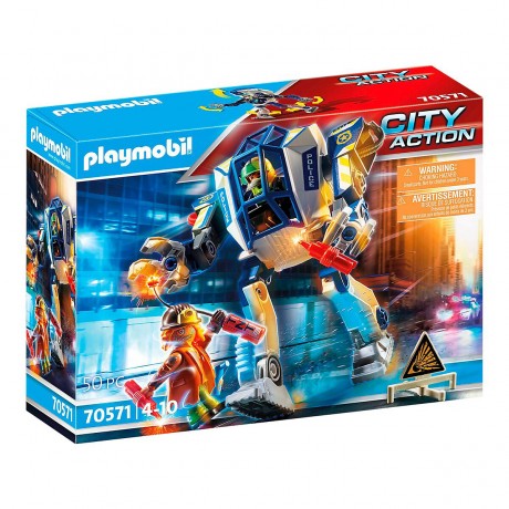 PLAYMOBIL 70571 Polizei-Roboter: Spezialeinsatz 70571 Полицейский робот: специальные операции