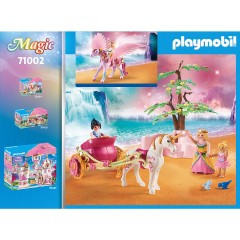 PLAYMOBIL PLAYMOBIL 71002 Einhornkutsche mit Pegasus PLAYMOBIL 71002 Коляска-единорог с пегасом