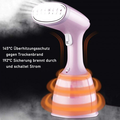 flowgoer flowgoer Dampfburste 1500 W Mini-Dampfbugelmaschine  Мини-гладильная машина с паровой щеткой Flowgoer мощностью 1500 Вт