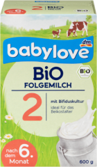 babylove Био Молочная смесь для малышей 2 после 6. Месяц ев, 600 г