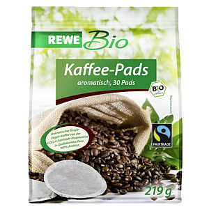 REWE Bio Кофе в пакетиках 219г