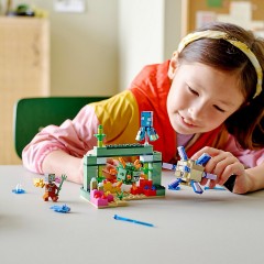 LEGO Minecraft 21180 Das W achterduell ЛЕГО Битва со стражем