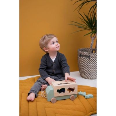 trixie Holz-LKW mit Tieren Деревянный грузовик с животными