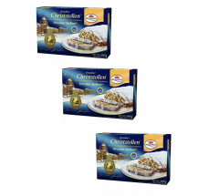 Рождественский Подарок Dr. Quendt Echter Dresdner Christstollen 3stk, 1 кг x 3 штуки (3кг)