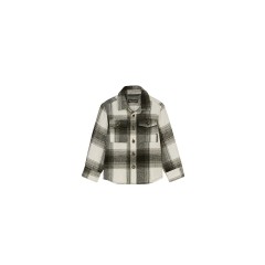 Marc OPolo KIDS-BOYS Overshirt im Grey-Check-Dessin Sakkos Верхняя рубашка KIDS-BOYS в серых куртках в клетку
