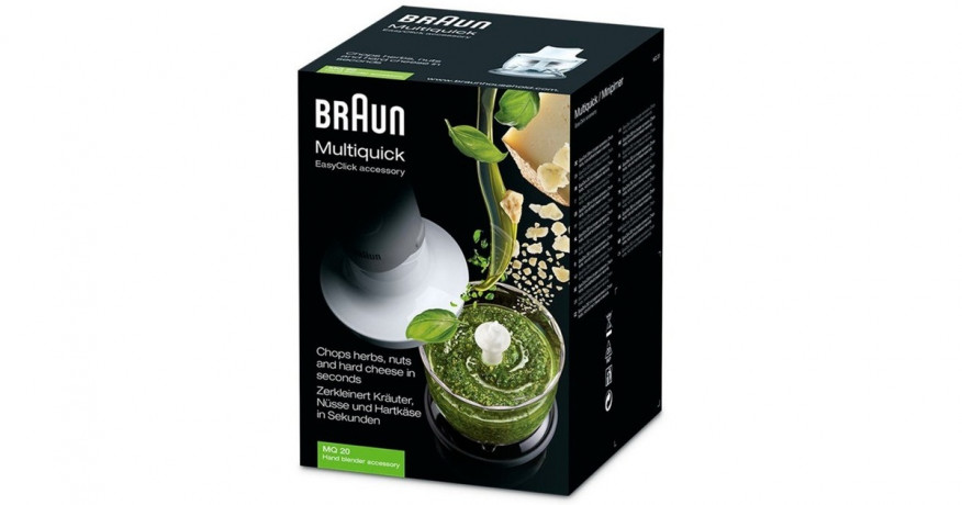 Braun Braun MultiQuick MQ 20 Zerkleinerer weiss  weiss Измельчитель Braun MultiQuick MQ 20 белый