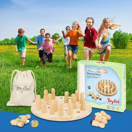 Toyfel Memory Schach Gedachtnisspiel Magnus 30x30cm Игра в шахматы на память Magnus 30x30см