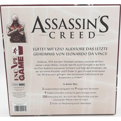 Panini Verlag Escape Game: Assassins Creed Побег из игры: Assassin&#39;s Creed
