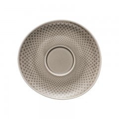 Rosenthal Rosenthal Junto Pearl Grey - Porzellan Kombi-/Kaffee-/Tee-Untertasse 15 cm Rosenthal Junto Pearl Grey - Фарфоровая комбинация/кофейное/чайное блюдце 15 см