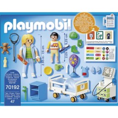 PLAYMOBIL PLAYMOBIL 70192 Kinderkrankenzimmer PLAYMOBIL 70192 детская больничная палата