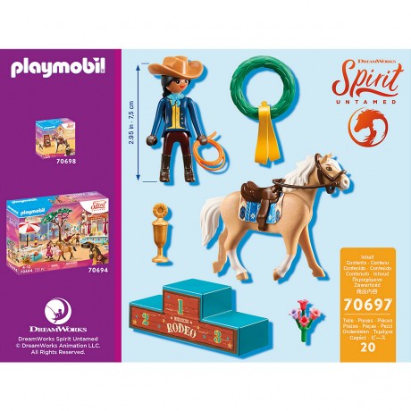 PLAYMOBIL PLAYMOBIL 2er Set: 70697 Rodeo Pru + 70698 Rodeo Abigail PLAYMOBIL Набор из 2 предметов: 70697 Rodeo Pru + 70698 Rodeo Abigail