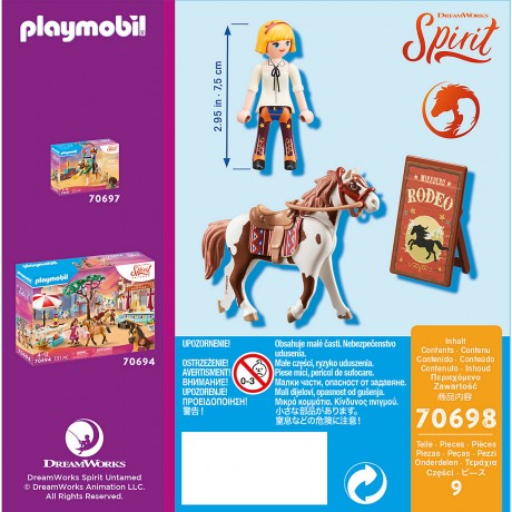 PLAYMOBIL PLAYMOBIL 2er Set: 70697 Rodeo Pru + 70698 Rodeo Abigail PLAYMOBIL Набор из 2 предметов: 70697 Rodeo Pru + 70698 Rodeo Abigail