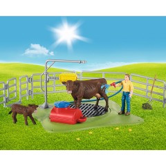Schleich Schleich Farm World 42529 Kuh Waschstation Станция для мытья коров Schleich Farm World 42529