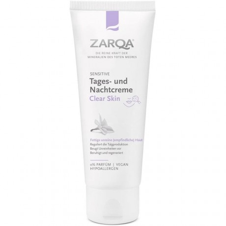 ZARQA Tages- und Nachtcreme Clear Skin Дневной и ночной крем Clear Skin