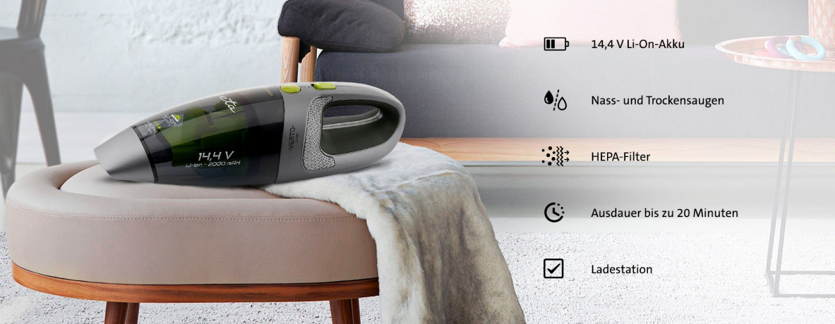 eta eta Akku-Handstaubsauger VERTO ETA544290000, beutellos, Trocken- und Nasssaugen беспроводной ручной пылесос eta VERTO ETA544290000, без мешка, сухая и влажная уборка