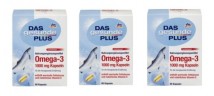 Mivolis Omega-3 1000 Омега-3 1000 мг Рыбий жир в капсулах, Набор 3шт. x 60 шт