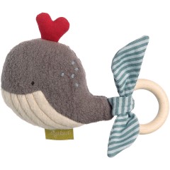 sigikid Greifling Wal Сжимая игрушечного кита