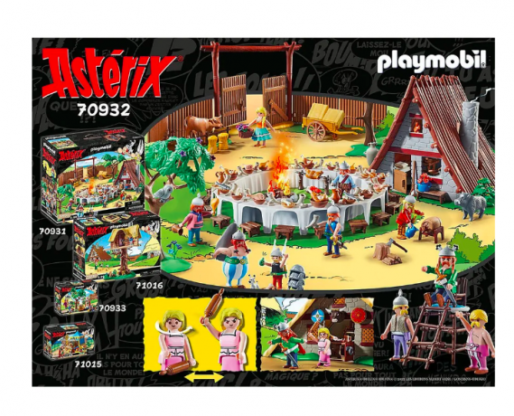 PLAYMOBIL 70932 Астерикс: Хижина Величества