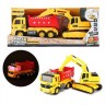 Toi-Toys Kipper-Lastwagen und Bagger Baustellenfahrzeuge Самосвалы и экскаваторы строительные машины