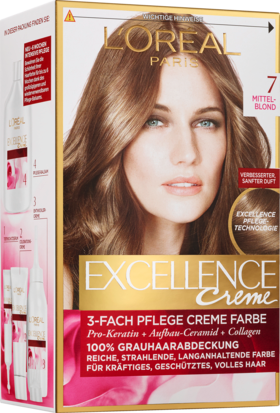 Excellence Краска для волос Mittelblond 7