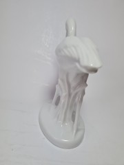 CLUB Фарфоровая статуэтка &quot;Цапля&quot;, Румыния,  13см х 9см, 1960-70гг.  