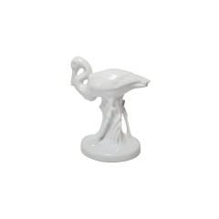 CLUB Фарфоровая статуэтка &quot;Цапля&quot;, Румыния,  13см х 9см, 1960-70гг.  