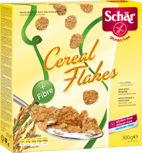 Schär Cereal Flakes Flocken Безглютеновые Кукурузные Хлопья для Правильного Завтрака, 300 г