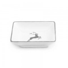 Gmundner Keramik Gmundner Keramik Grauer Hirsch Snackschale 11x11x2,8 cm Миска для закусок Gmundner Ceramics Grey Deer 11x11x2,8 см