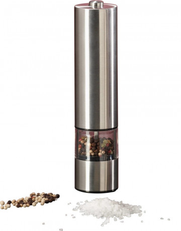 Justinus Justinus Elektrische Salz-Pfeffermuchle LIFE STYLE silber Электрические миксеры для соли и перца Justinus LIFE STYLE
