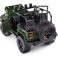 MOULD KING Klemmbausteineset Gelandewagen Wrangler Набор зажимных блоков Wrangler Gelandewagen