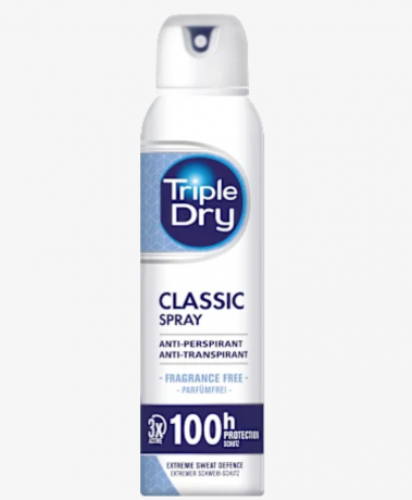 Triple Dry Antitranspirant Deospray Classic, 150 ml Дезодорант-спрей Антиперспирант , 150 мл