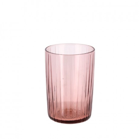 Bitz Bitz Kusintha - Glas pink Wasserglas Set 4-tlg. 0,28 L / h: 10 cm Bitz Kusintha - Набор стаканов для воды розового цвета из 4 предм. 0,28 л/ч: 10 см