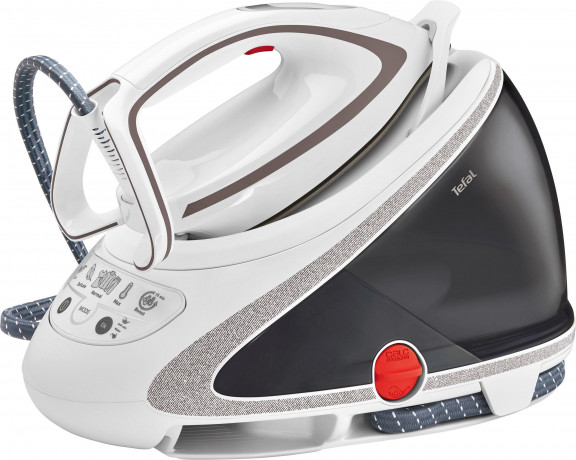 Tefal Tefal Dampfbugelstation GV9567 Pro Express Ultimate, 1900 ml Wassertank, 155 g/Min. Dampfleistung, 500 g/Min. extra Dampfstoss, Kalk-Kollektor  Паровая гладильная станция Tefal GV9567 Pro Express Ultimate, резервуар для воды 1900 мл, 155 г/мин. Прои