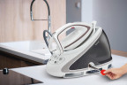 Tefal Tefal Dampfbugelstation GV9567 Pro Express Ultimate, 1900 ml Wassertank, 155 g/Min. Dampfleistung, 500 g/Min. extra Dampfstoss, Kalk-Kollektor  Паровая гладильная станция Tefal GV9567 Pro Express Ultimate, резервуар для воды 1900 мл, 155 г/мин. Прои
