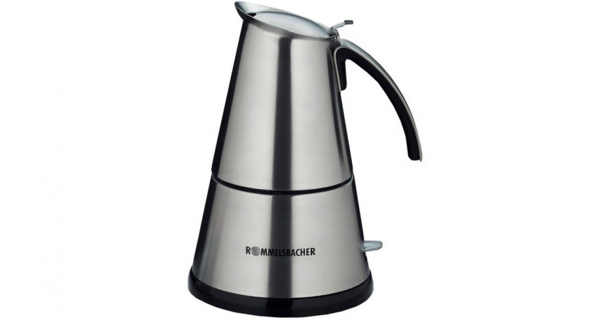 Rommelsbacher Rommelsbacher EKO 364/E Elpresso mini, Espressomaschine edelstahl edelstahl Rommelsbacher EKO 364/E Elpresso mini, кофемашина из нержавеющей стали
