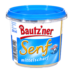 Bautz'ner Горчица среднеострая 200мл