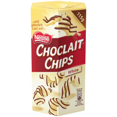 Nestle Choclait Chips White Кренедльки с миндальным вкусом 115г