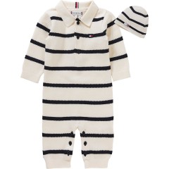 TOMMY HILFIGER Geschenkset Overall + Erstlingsmutze Подарочный комплект комбинезон + шапка первенца