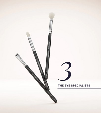 Zoewa Набор веганских кистей с 9 кистями для глаз