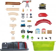 HAPE Eisenbahn-Baukasten-Set Железнодорожный конструктор