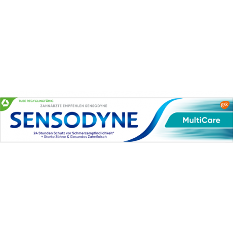 Sensodyne Zahnpasta MultiCare Original 75 ml, Зубная паста для чувствительных зубов, 75 мл