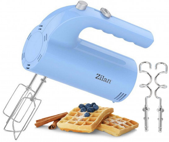 Zilan Zilan Handmixer ZLN-3161, 200 W, Edelstahl-Ruhrstabe  Knethaken  Ручной миксер Zilan ZLN-3161, 200 Вт, крюк для теста с стержнем из нержавеющей стали Ruhr