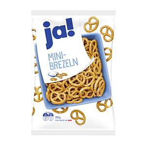 ja! Mini-Brezeln Мини-крендельки с солью 250г